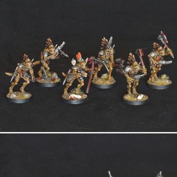 Kroot stalker kindred by Shi Vral