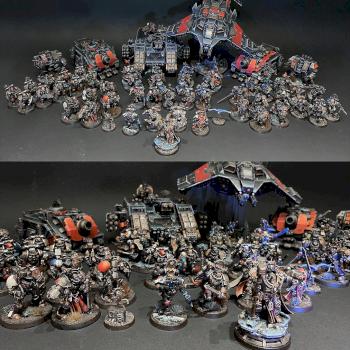 Warhammer DeathWatch Army by oxenreed