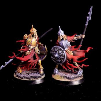 Cursed City skeleton guards by El Sabel