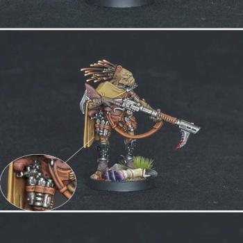 Kroot mercenary Dahyak Grekh by Shi Vral