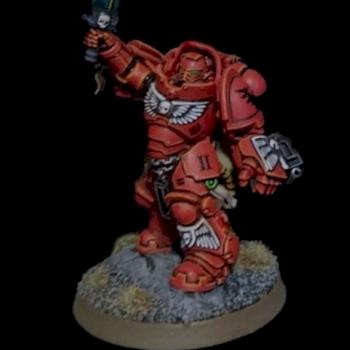 Blood Angels - Captain by DtmLesserEvil