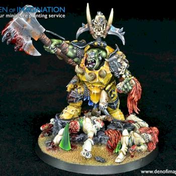 The Orc Warboss by DEN of IMAGINATION