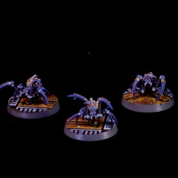 Necromunda Van Saar Cyberachnids by El Sabel