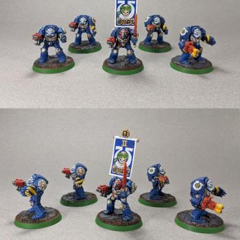 Space Hulk Terminators by gowestover