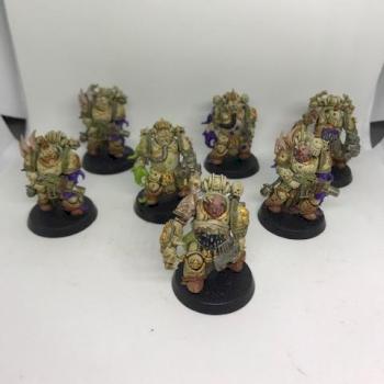 PLAGUE MARINES DEATH GUARD WARHAMMER 40k by juanlurockerman
