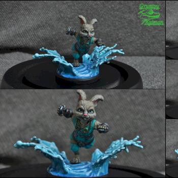 Rabbit Monk by GrumpyKaiman