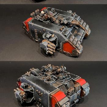 DeathWatch Land Raider by oxenreed