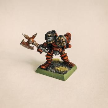 Chaos Warrior with axe by Sanguinius