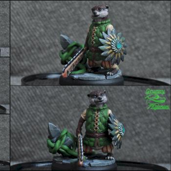 Otter Templar by GrumpyKaiman