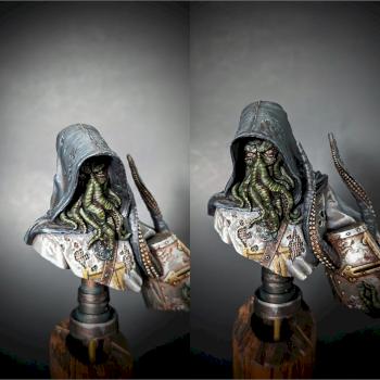 Order of Cthulhu teutonic knight, Michael Kontraros Collectibles by warp_machinarium