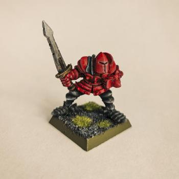 Chaos Warrior with sword by Sanguinius