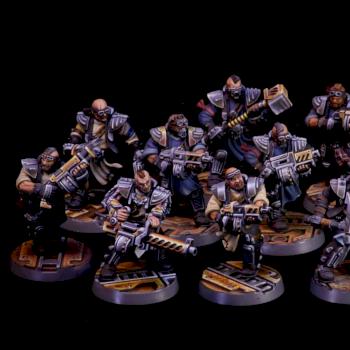 Necromunda Orlock Gang by El Sabel