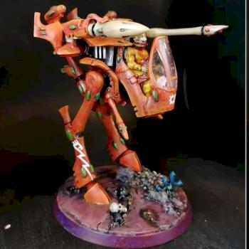 Eldar Corsair War Walker by Sad_Dzen