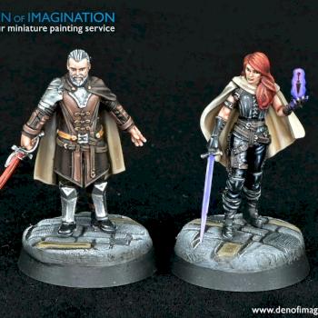 Sculpted, printed and painted! by DEN of IMAGINATION