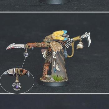 Kroot master shaman Garam Prok by Shi Vral