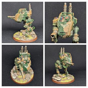 Imperial Guard Scout Sentinel by Enesz