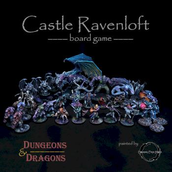 Castle Ravenloft D&D board Game by FrozenFireArts