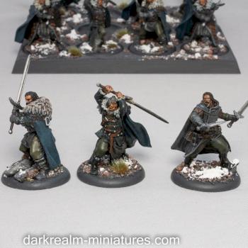 A Song of ICe and Fire Sworn Brothers by darkrealm-miniatures
