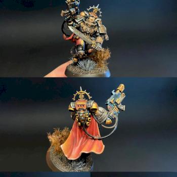 Warhammer DeathWatch Captain Artemis by oxenreed