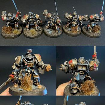 DeathWatch Terminator Kill Team by oxenreed