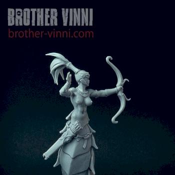 Lamia of archery support by Brother Vinni