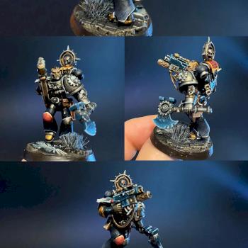 DeathWatch Captain by oxenreed