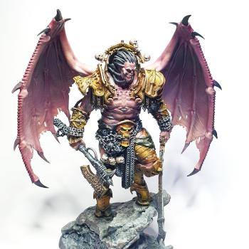 Angron Demon Primarch by Miniman79