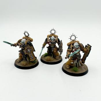 Primaris Bladeguard Veterans Imperial fists space marines WARHAMMER 40k by juanlurockerman