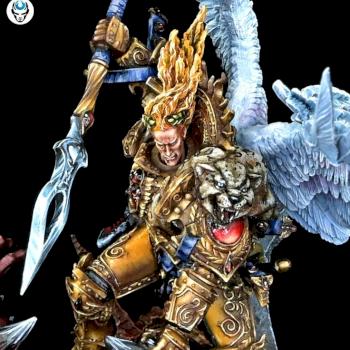 Sanguinius, Primarch of the Blood Angels by DEN of IMAGINATION