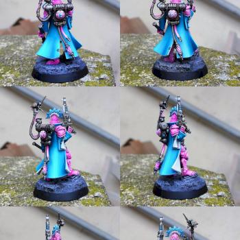 Trans pride color scheme Skitarii Marshal by CerberusXt