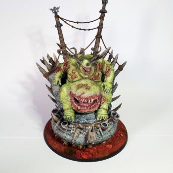 Great unclean on nurgle daddy by Miniman79
