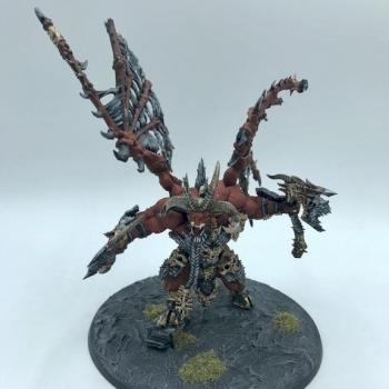 Daemons Bloodthirster Skarbrand Blades of Khorne WARHAMMER AOS 40K by juanlurockerman