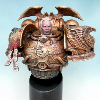 Rogal Dorn Imperial Fists primarch by RAFF
