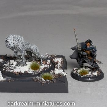 A Song of Ice and Fire Night's Watch starter set Heroes by darkrealm-miniatures