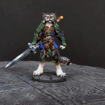 Catfolk Cleric by agent_marvell