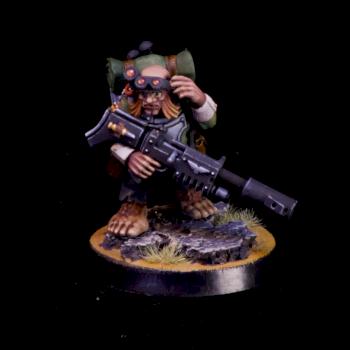 halfling from blackstone fortress by El Sabel