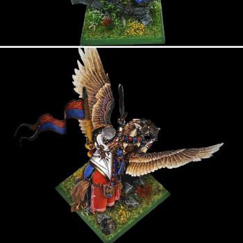 Bretonnia - King Louen Leoncoeur by UncleScorp