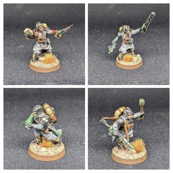 Kill Team: Veteran Guardsmen | Sergeant + Confidants + Bruiser by Enesz