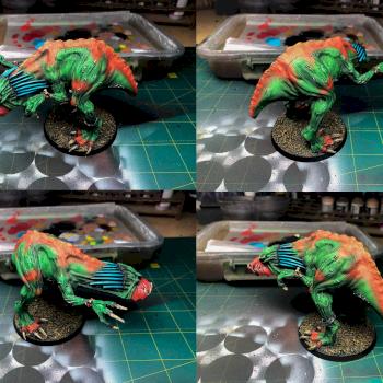 Warhammer 40k Great Knarloc by cool-minis.com