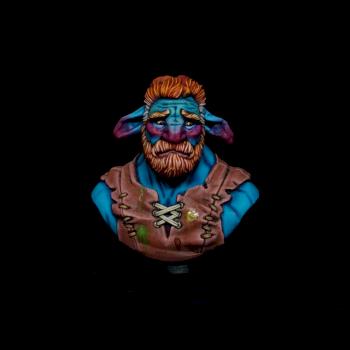 Firbolg Bust by muwei