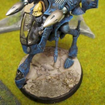 Eldar War Walker by RavensNestPainting