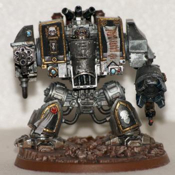 Silver Skulls Venerable Dreadnought by Alex_St