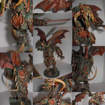 Sargon Malachai - Daemonprince of Nurgle by Celidar