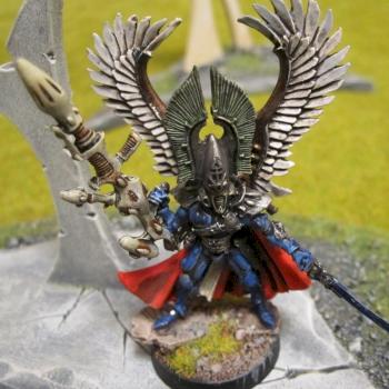Eldar Alaitoc Autarch by RavensNestPainting