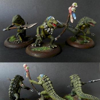 Gatorman Posse - Hordes minion unit by szym