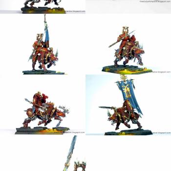 Chaos Skullcrushers of Khorne by thestudyofshadow
