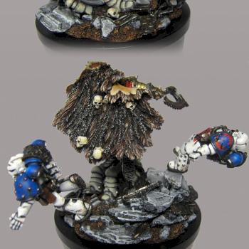 Primarch Angron the Red Angel by Capt Vovan
