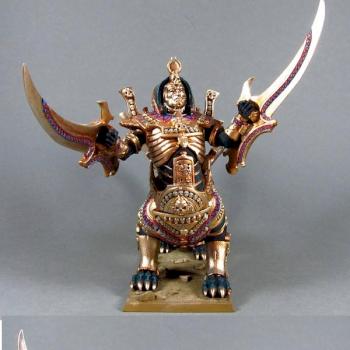 Khemrian Warsphinx by Noctule Mini Art