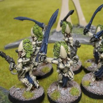 Eldar Howling Banshees 2nd Edition by RavensNestPainting