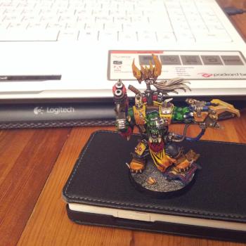 Orc warboss by Jast